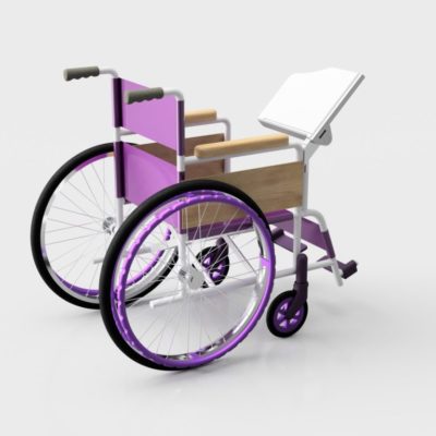 車椅子用傾斜式テーブル1/プロダクトデザイン